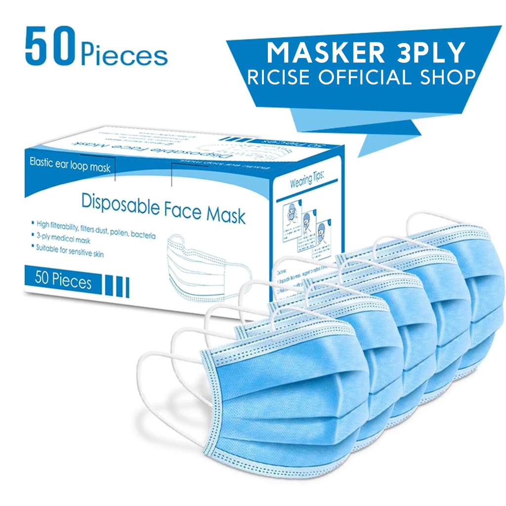 Masker Medis 3 Ply